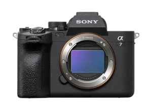 Appareil Hybride Photo Sony A7IV nu vue de face en location