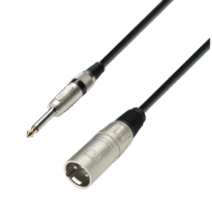 Adaptateur Jack 6.35 Mâle / XLR Mâle en location