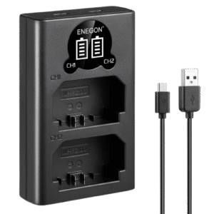 Chargeur Sony NP-FZ100 Double cable micro-USB prise en location