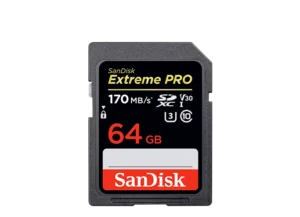 Carte SD 64 Go V30 en location