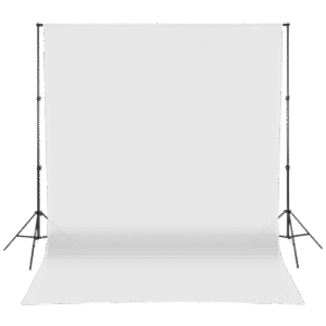 Fond blanc 3×4,6m en location