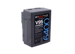 Batterie V-Lock Baxxtar 95Wh noire avec indicateur de charge led en location