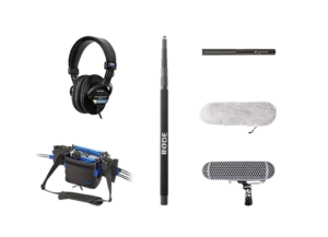 Kit Complet Couple Micros XLR Stéreo Neumann KM 184 avec 2 supports, 2 bonnettes dans leur mallette en bois en location