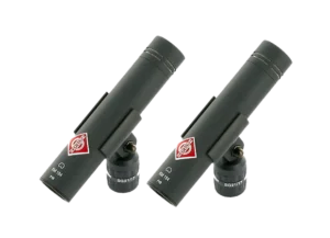 Couple Micros XLR Stéreo Neumann KM 184 en location