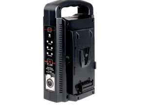 Chargeur Double V-Lock Marque Baxxtar avec indicateurs led en location