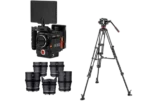 Kit cinéma Red Gemini DSMC2, Super35 5K Raw, série Ciné Samyang VDSLR MKII T1.5 trépied vidéo Manfrotto 504X en location